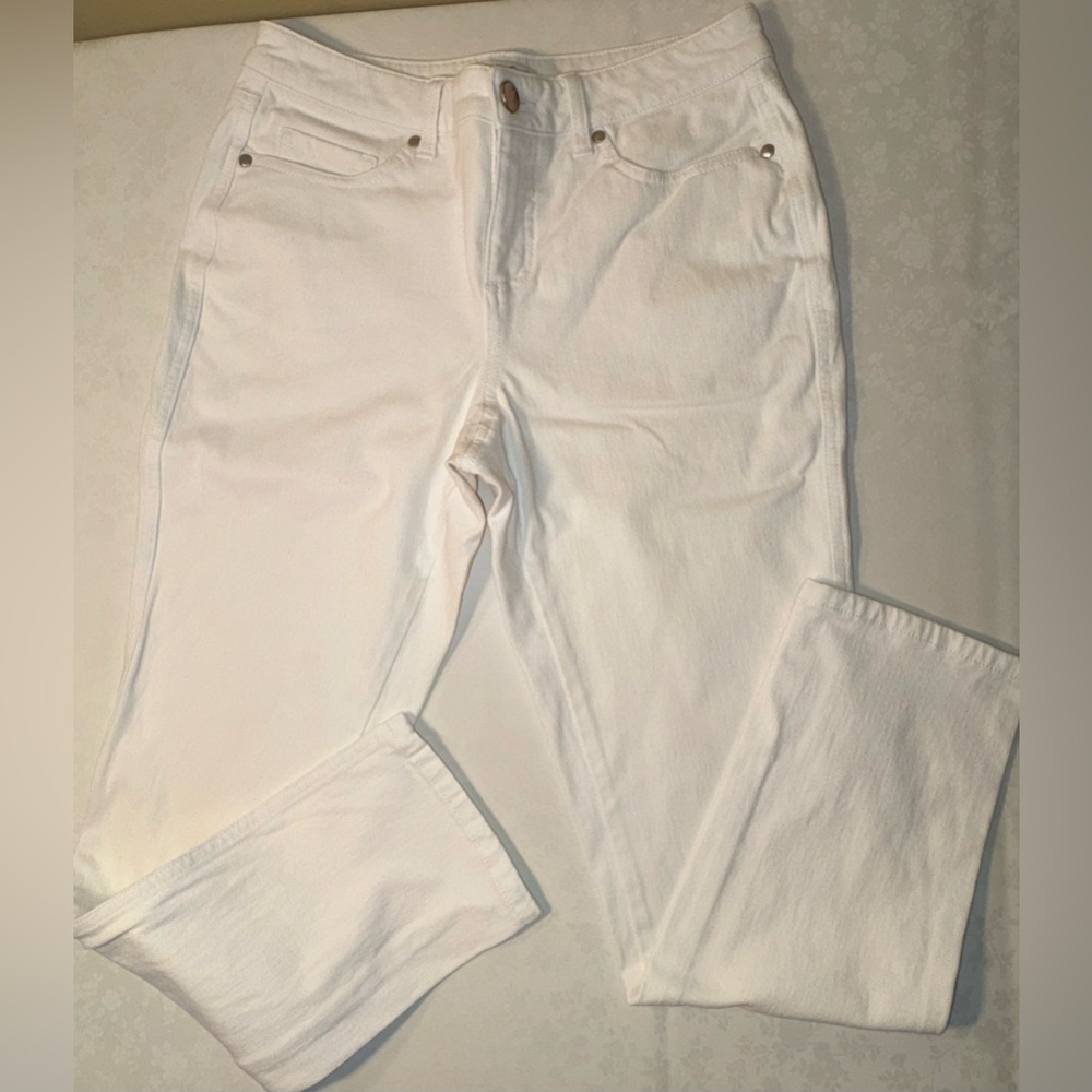 VGUC Jeans: Natural Fit, Mid-Rise, Straight Leg, 5-Pocket, Stretchy, Petite